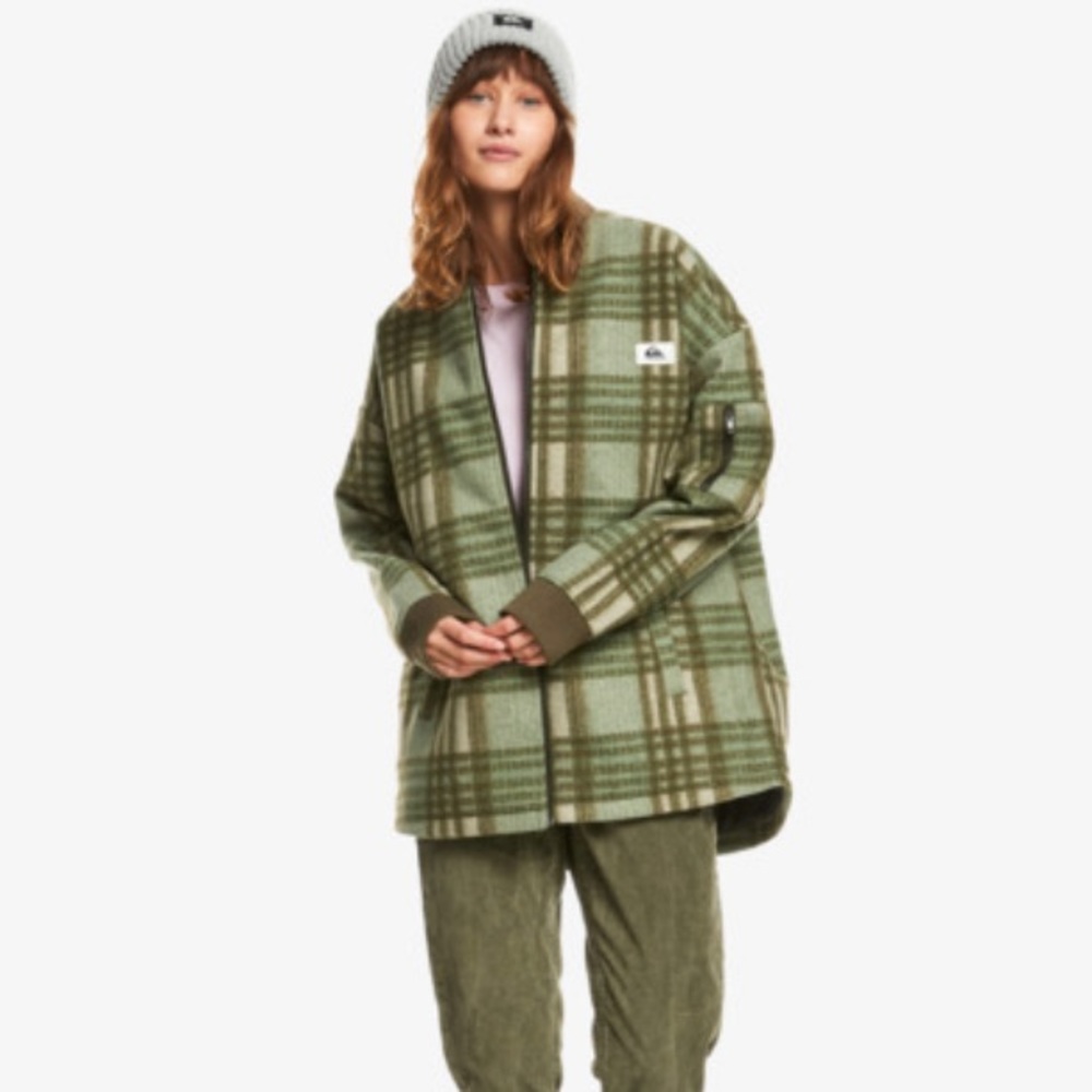 Quiksilver Womens High Forest Bomber Jacket, Medium - Picture 2 of 11
